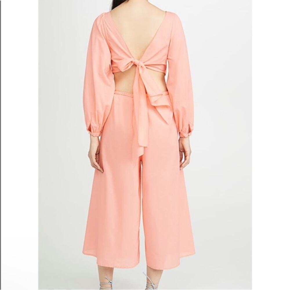 Johanna Ortiz Smooth Sky Jumpsuit in Bubblegum Size L - Picture 2 of 8